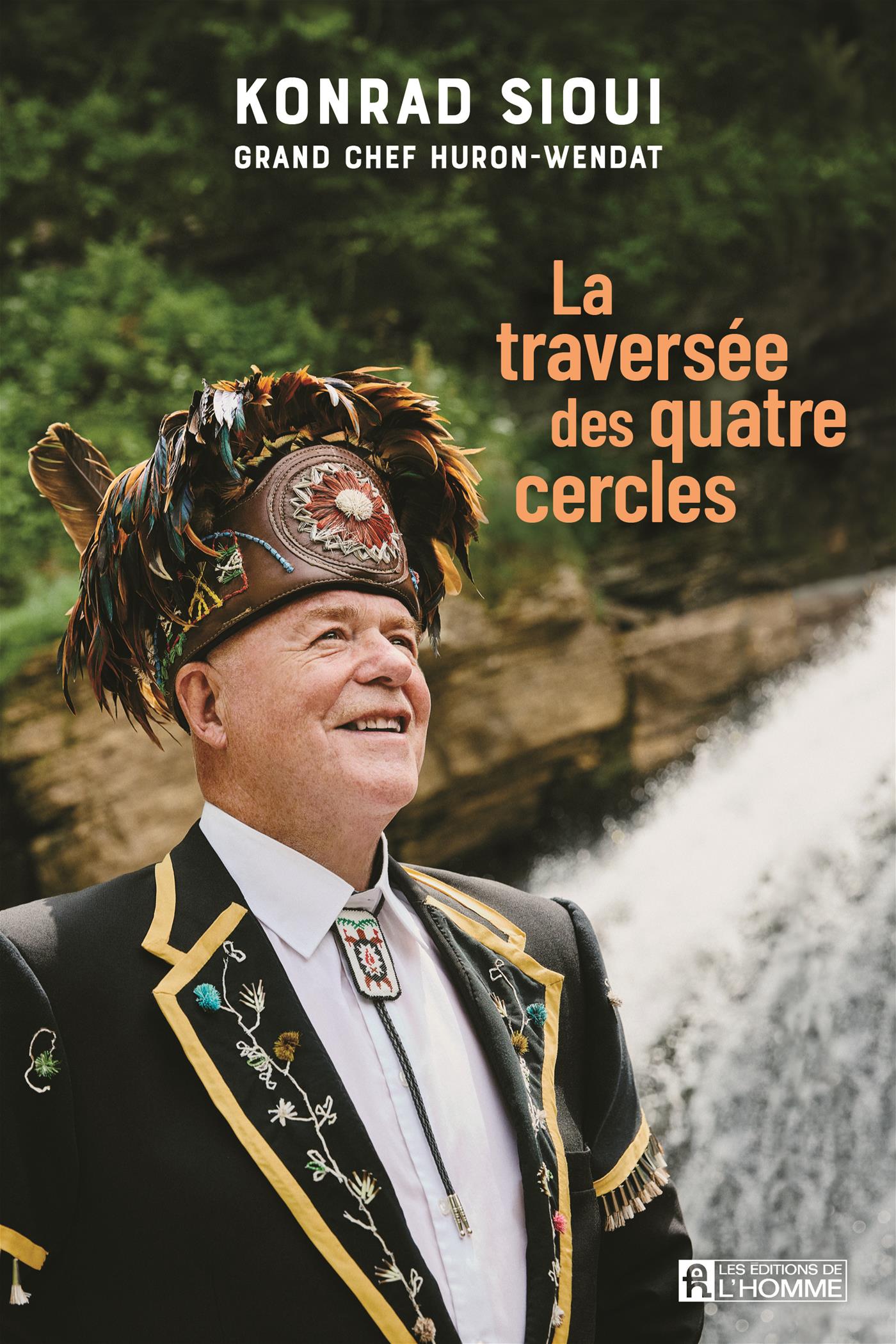Couverture du livre de La traversée des quatre cercles - papier format