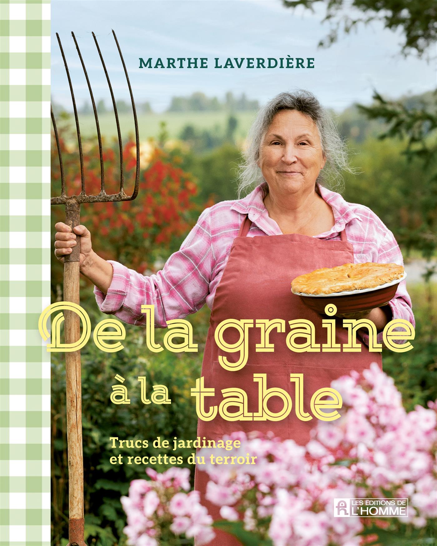 Couverture du livre de De la graine à la table - papier format