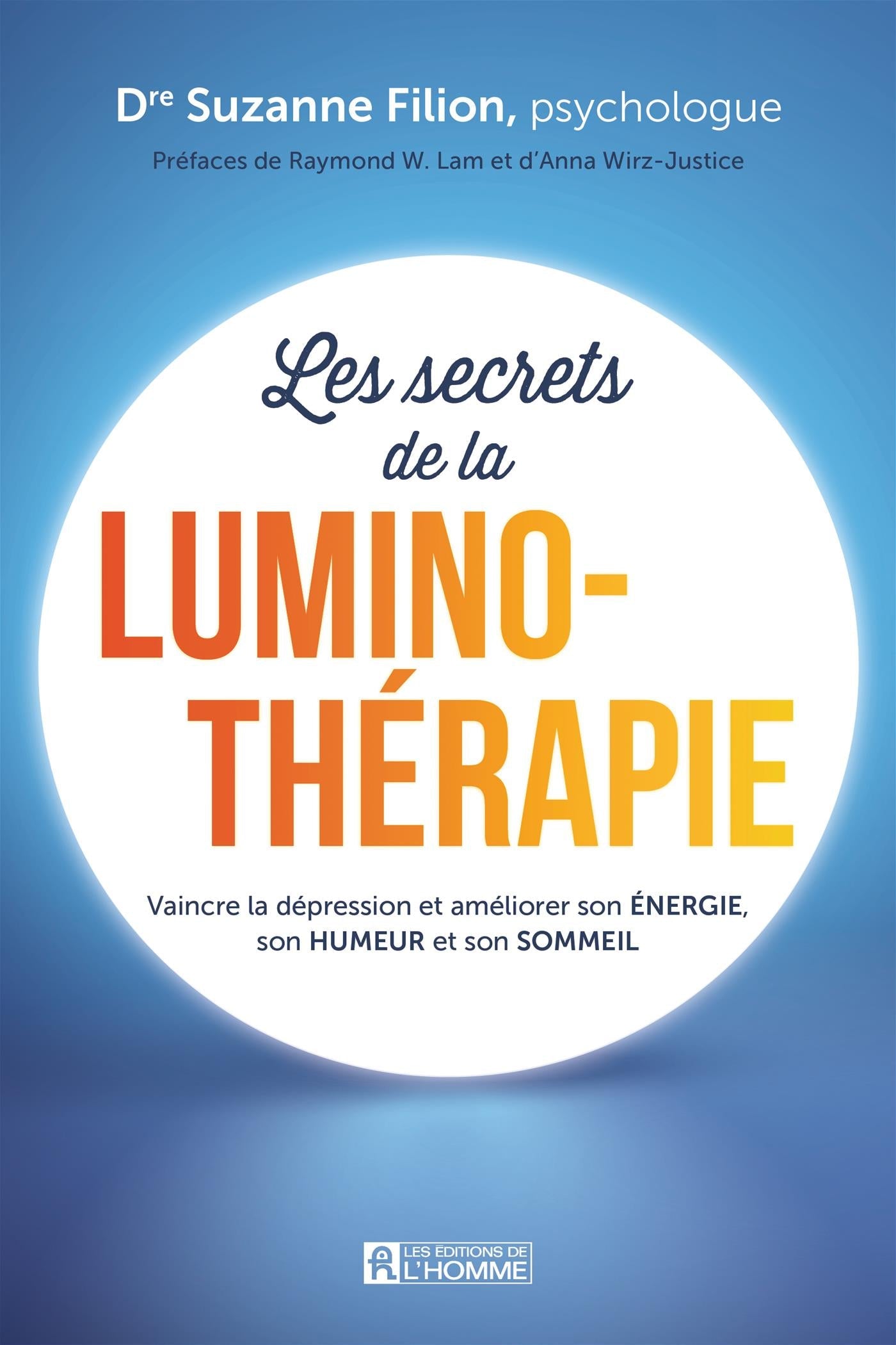 Couverture du livre de Les secrets de la luminothérapie - papier format