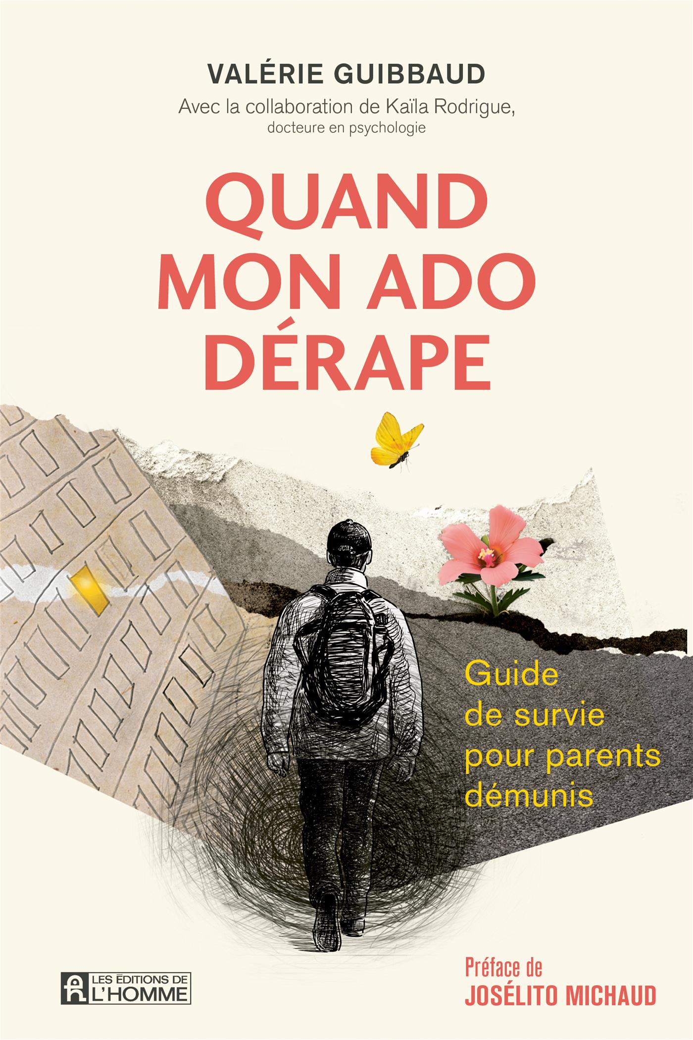 Couverture du livre de Quand mon ado dérape - papier format