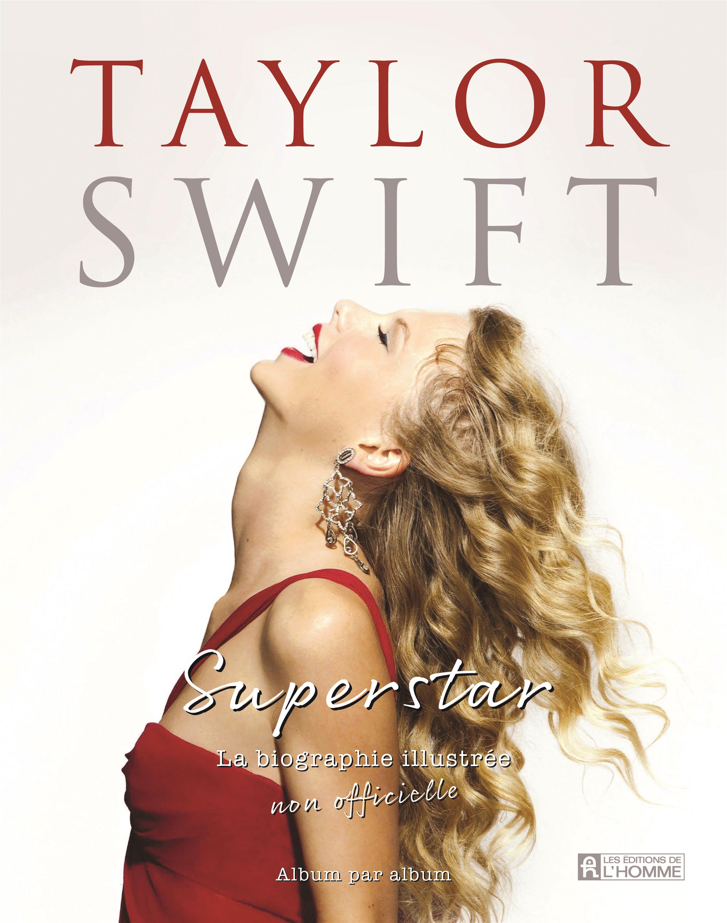 Couverture du livre de Taylor Swift - papier format