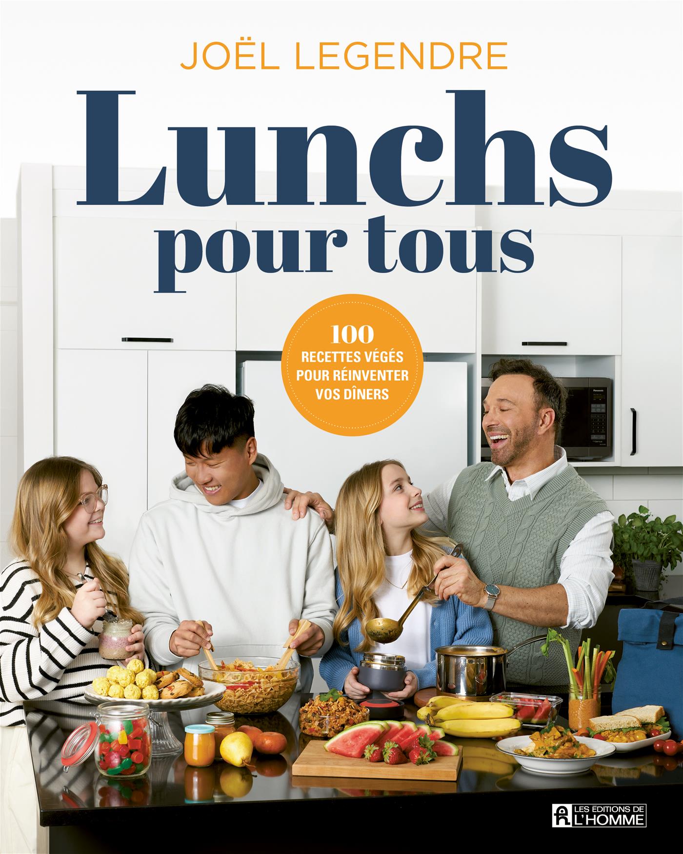 Couverture du livre de Lunchs pour tous - papier format