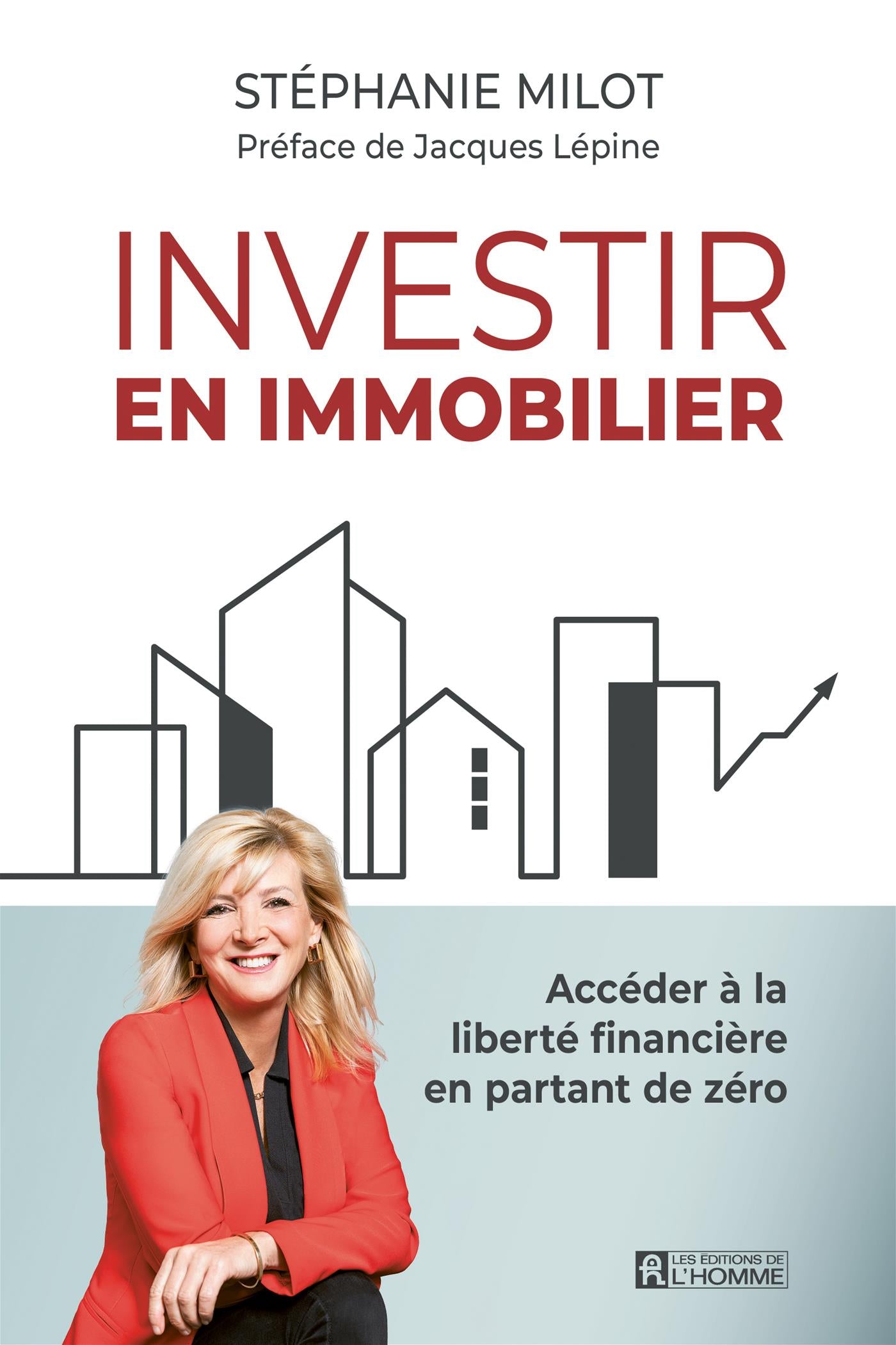 Couverture du livre de Investir en immobilier - papier format