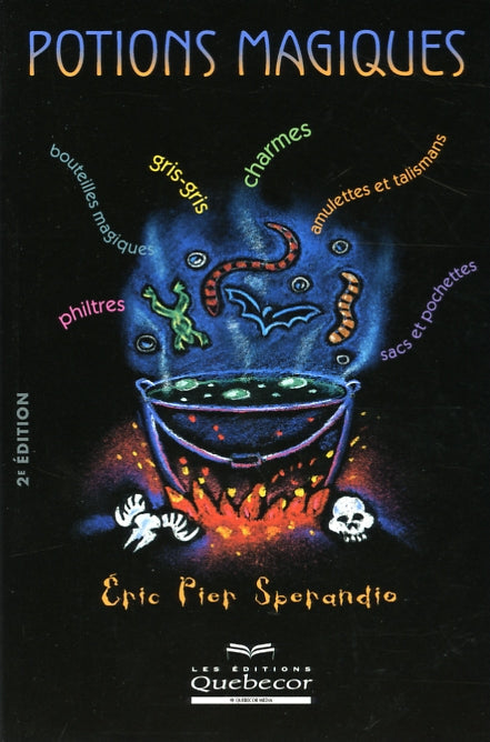 Couverture du livre de Potions magiques - papier format