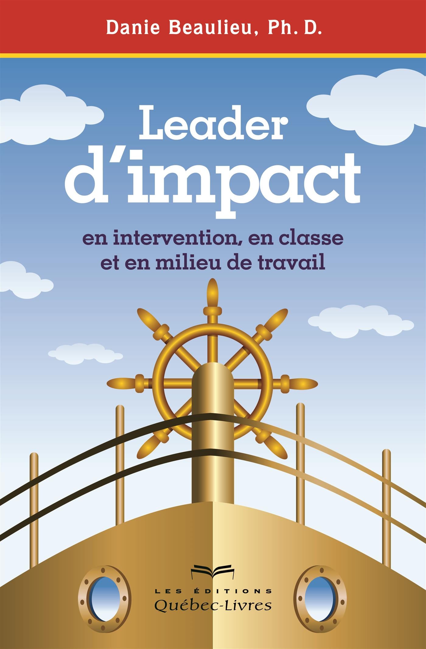 Couverture du livre de Leader d'impact - papier format