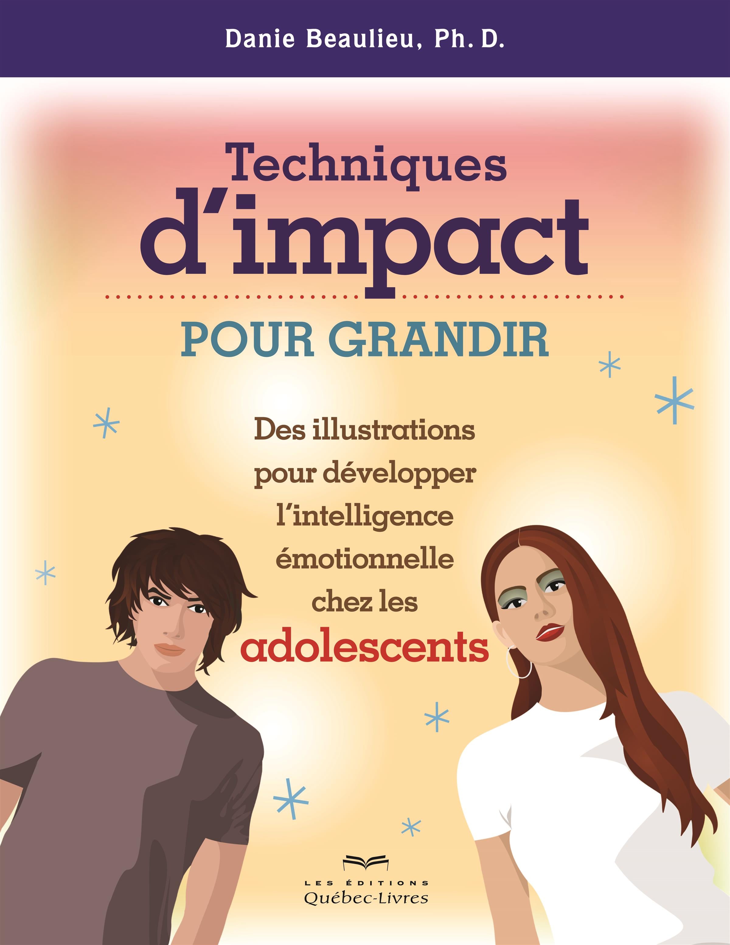 Couverture du livre de Techniques d'impact pour grandir - papier format