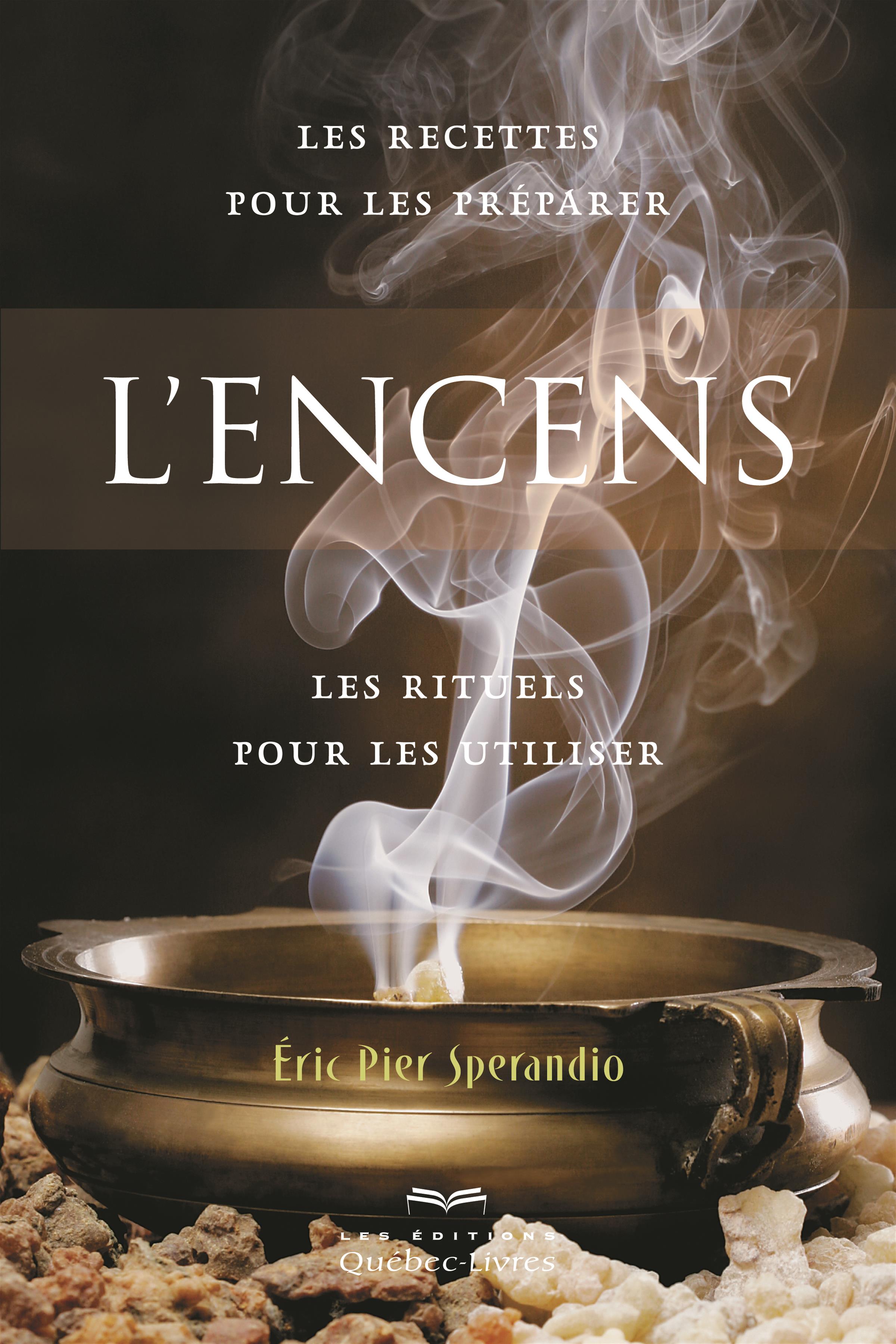 Couverture du livre de L'encens - papier format
