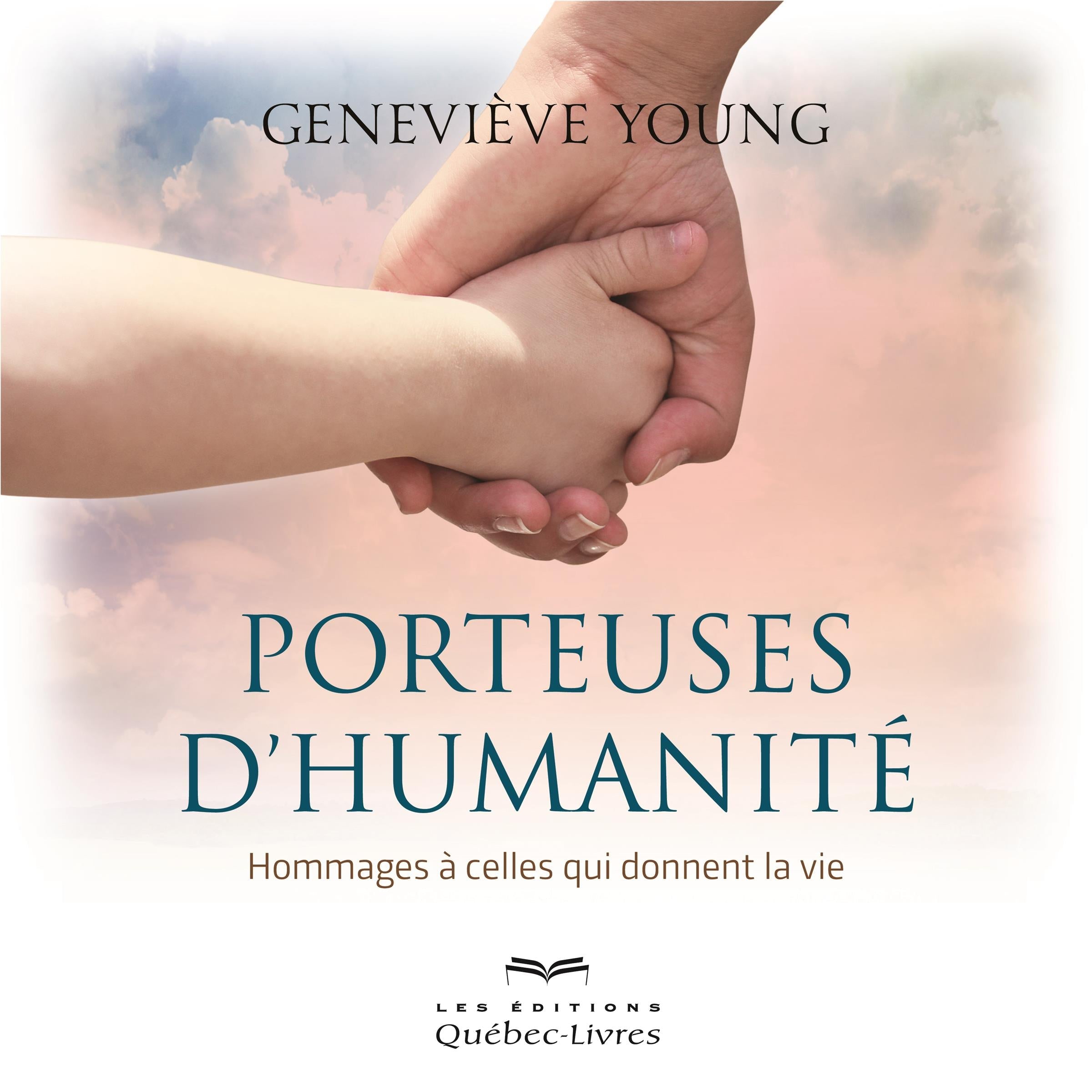 Couverture du livre de Porteuses d'humanité : hommages à celles qui donnent la vie - papier format