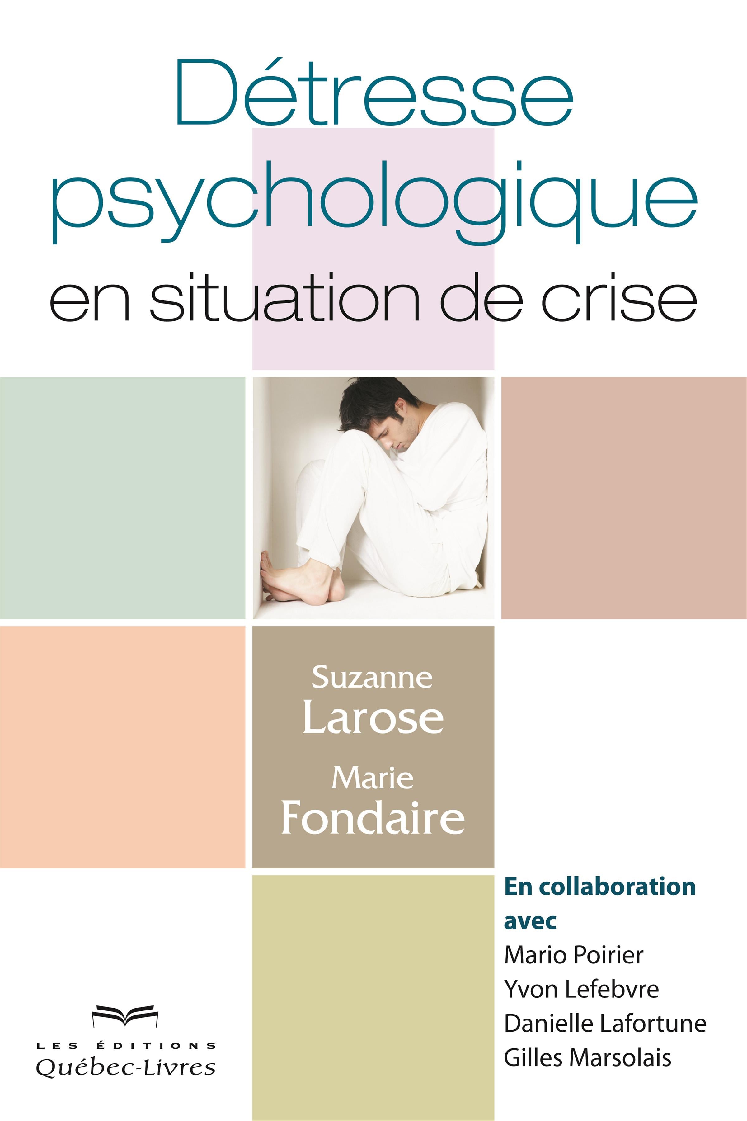 Couverture du livre de Détresse psychologique en situation de crise - papier format