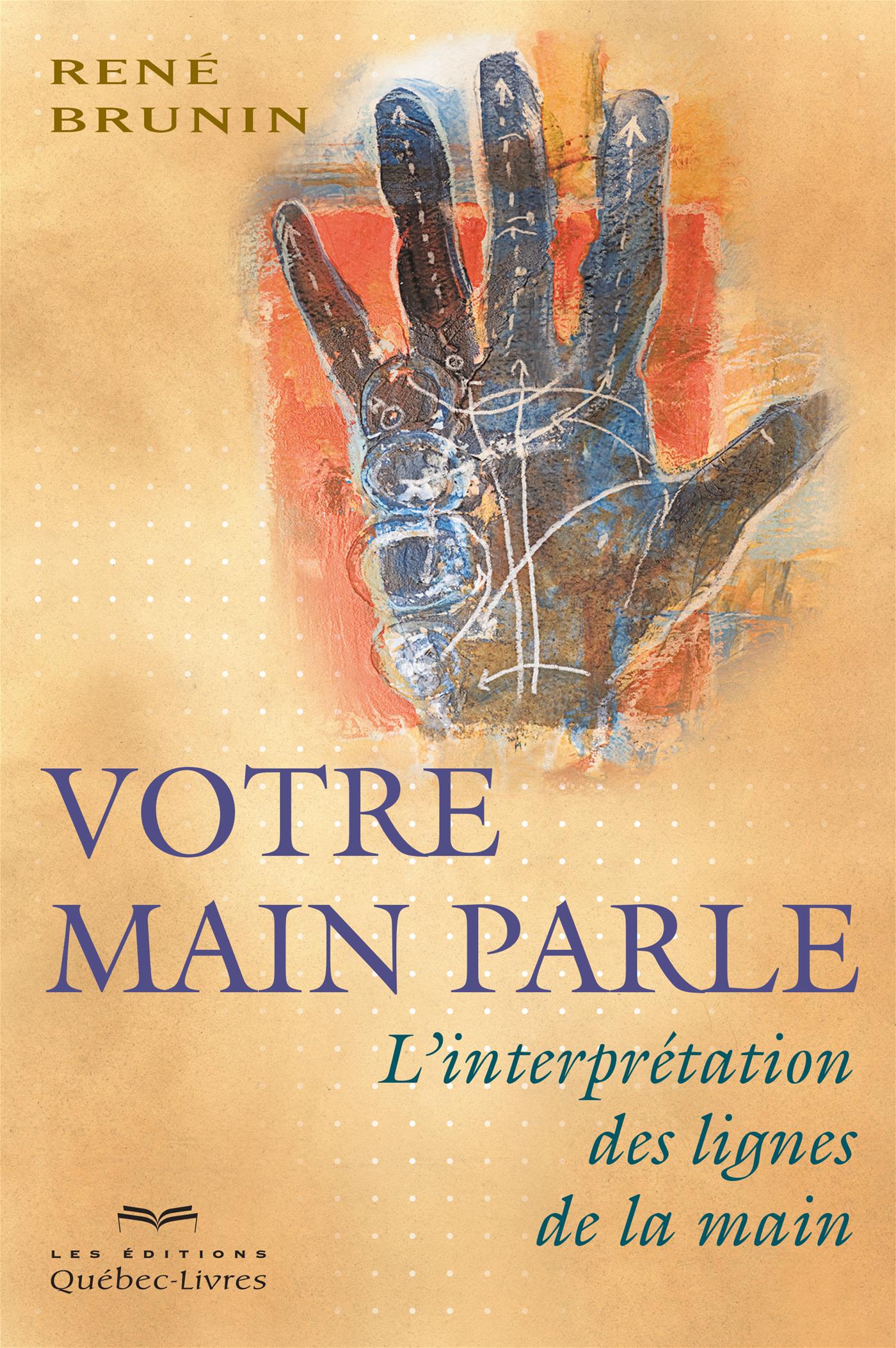 Couverture du livre de Votre main parle - papier format