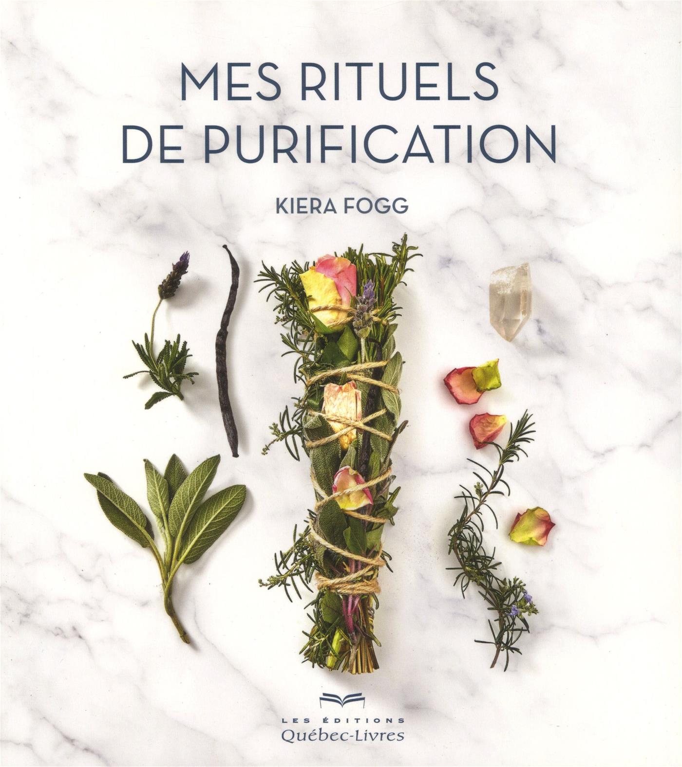 Couverture du livre de Mes rituels de purification - papier format