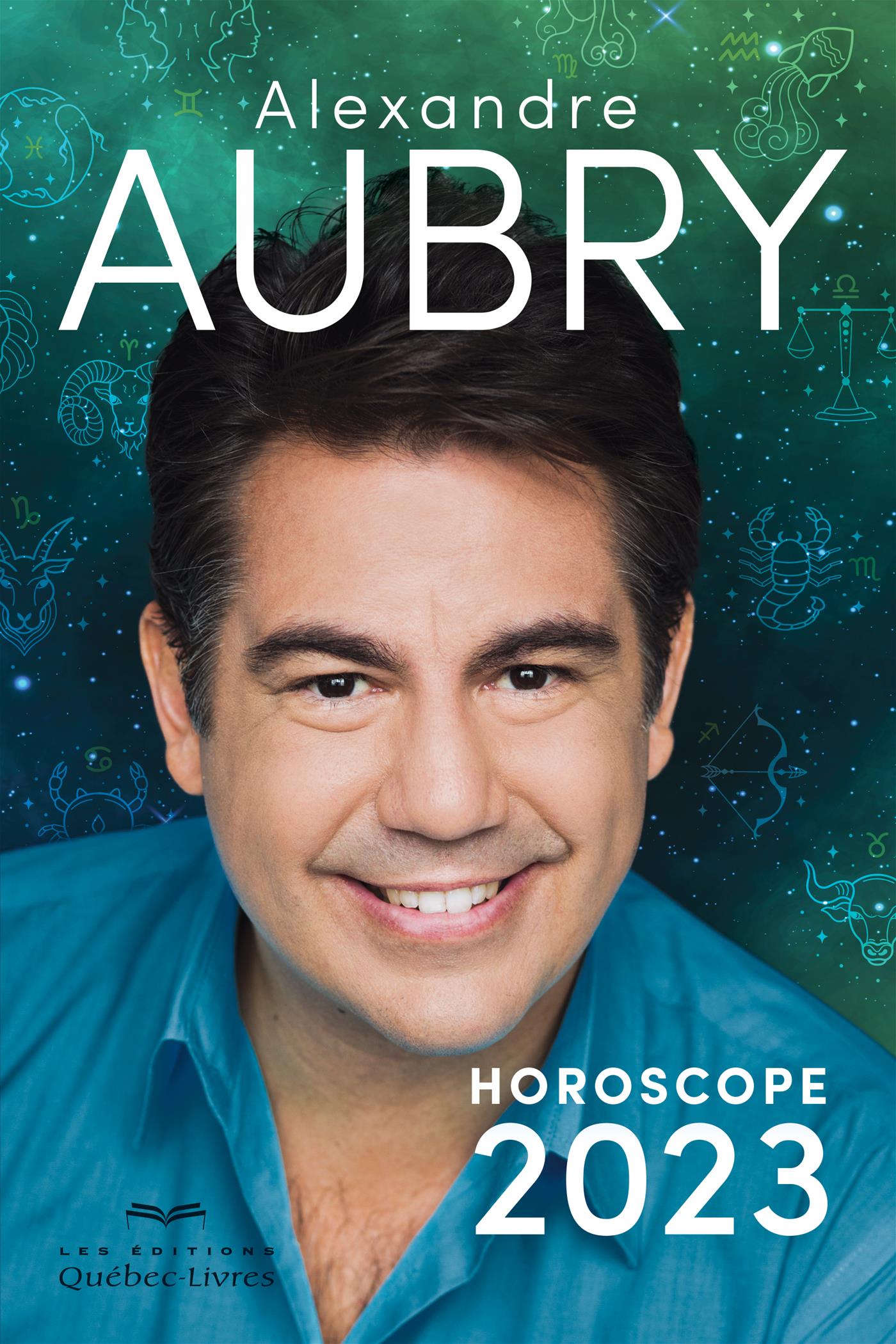 Couverture du livre de Horoscope 2023 - Aubry - papier format