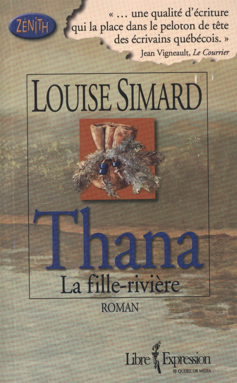 Couverture du livre de La fille-rivière - papier format