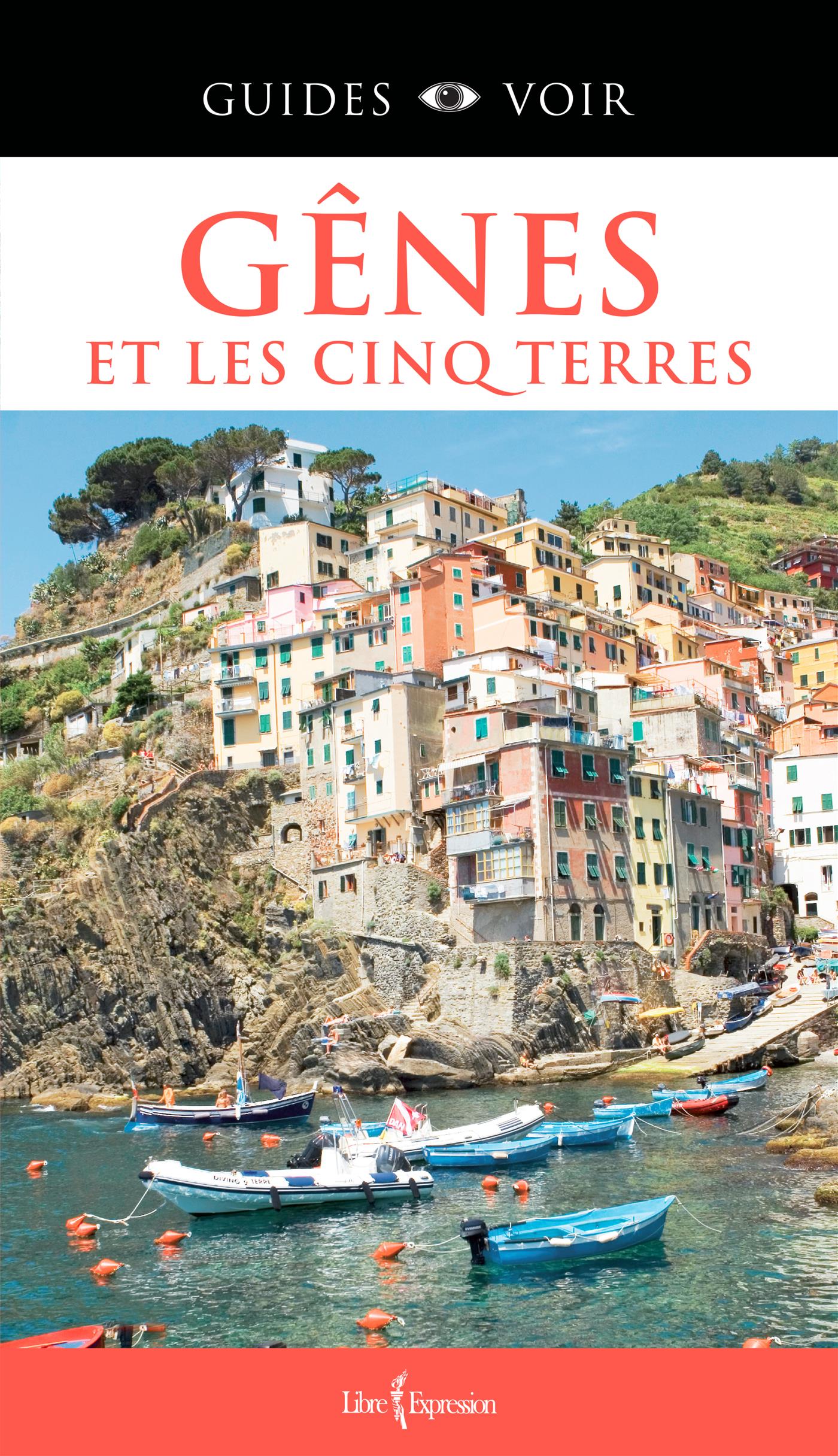 Couverture du livre de Gênes et les cinq terres - papier format