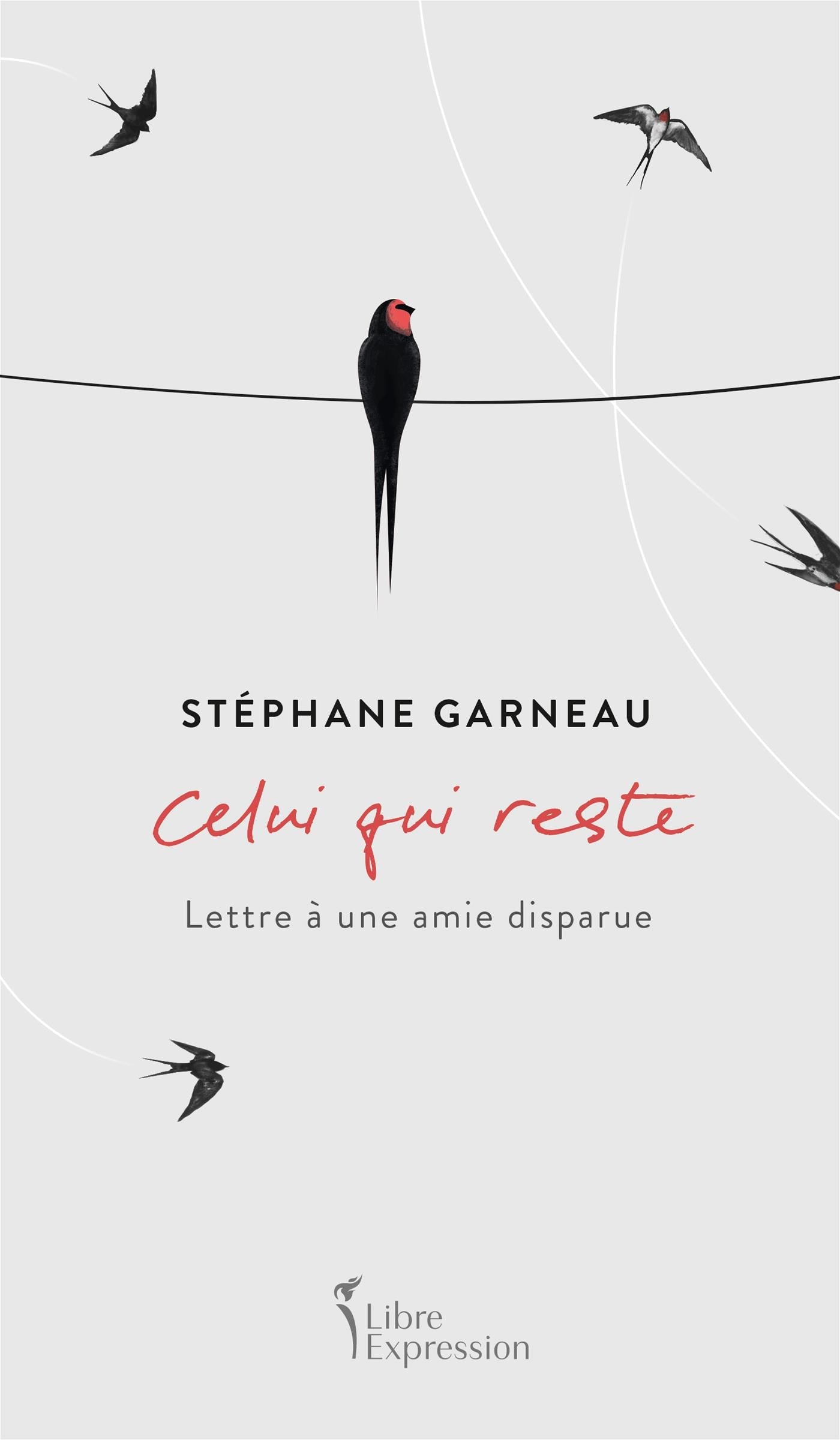 Couverture du livre de Celui qui reste : lettre à une amie disparue - papier format