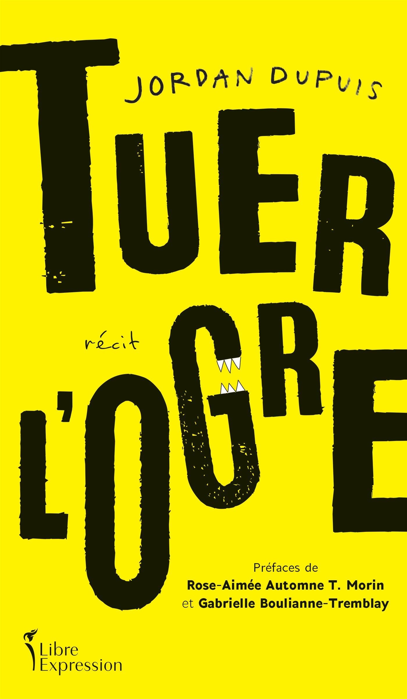 Couverture du livre de Tuer l'ogre - papier format