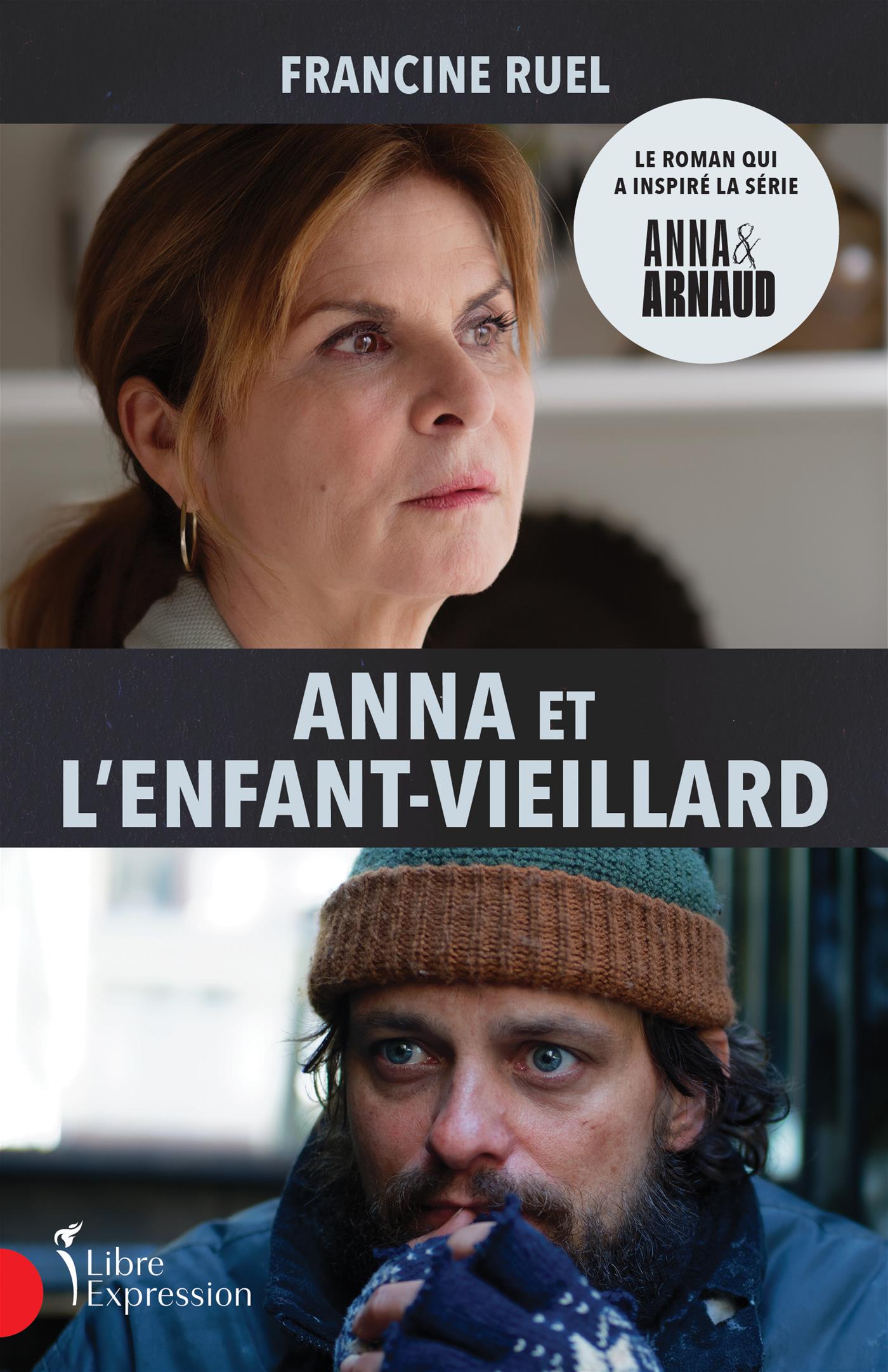 Couverture du livre de Anna et l'enfant-vieillard - papier format