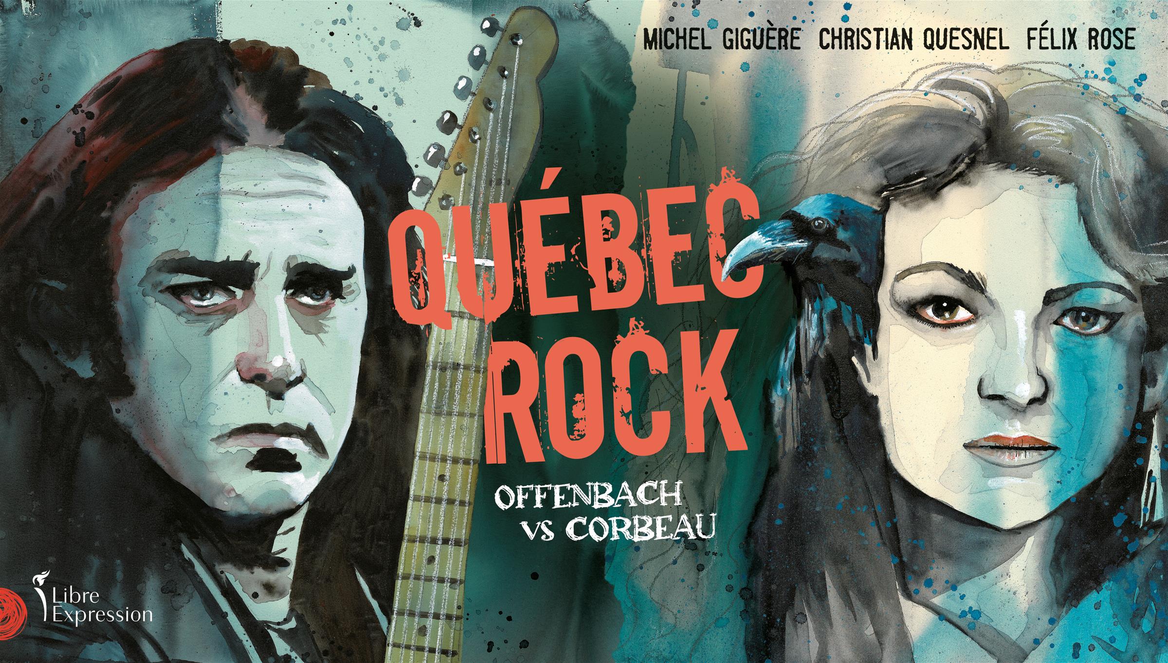 Couverture du livre de Québec Rock - papier format