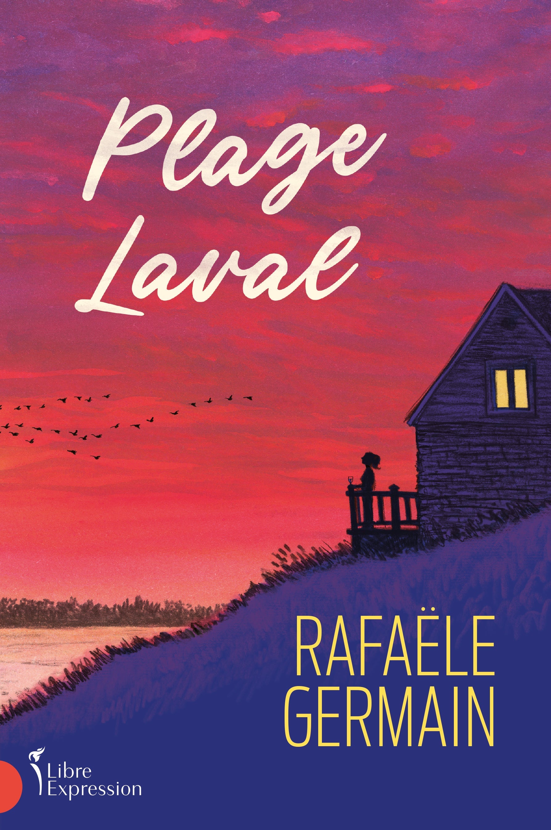 Couverture du livre de Plage Laval - papier format