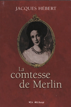 Couverture du livre de La comtesse de Merlin - papier format