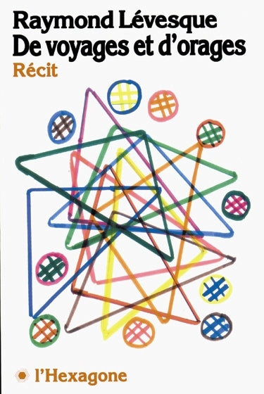 Couverture du livre de De voyages et d'orages : récits - papier format