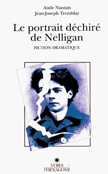 Couverture du livre de Portrait déchire de Nelligan - papier format