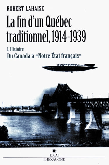 Couverture du livre de Fin d'un Québec traditionnel - papier format