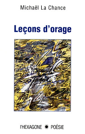 Couverture du livre de Leçons d'orage - papier format