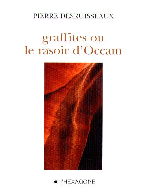 Couverture du livre de Graffites, ou, Le rasoir d'Occam - papier format