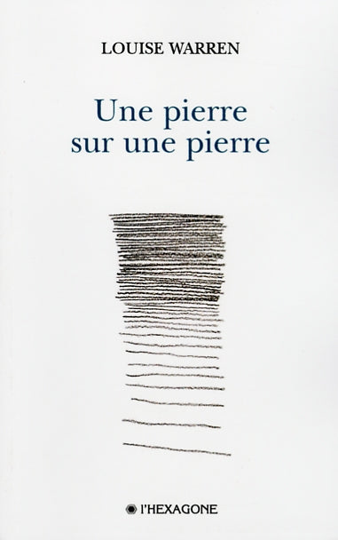 Couverture du livre de Une pierre sur une pierre - papier format