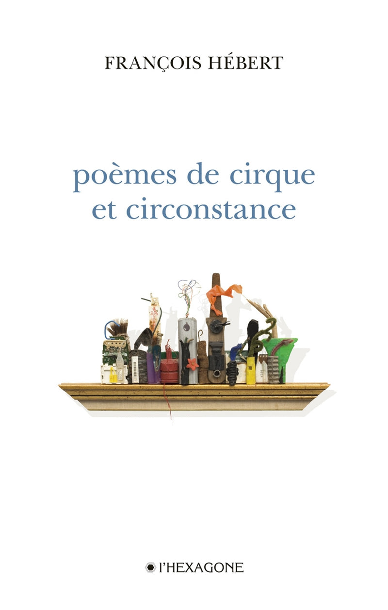 Couverture du livre de Poèmes de cirque et circonstance - papier format