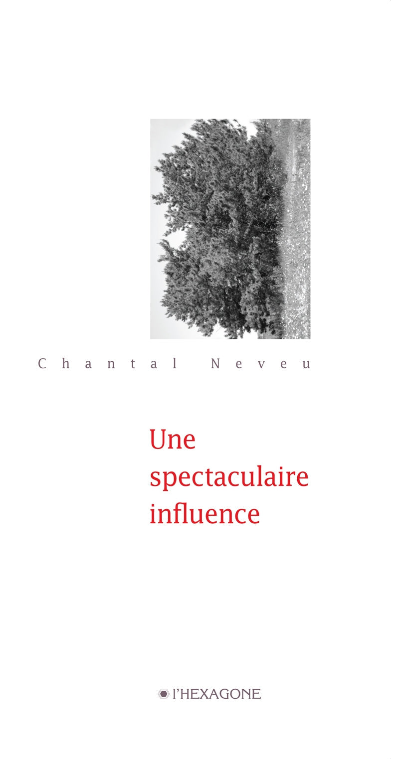 Couverture du livre de Une spectaculaire influence - papier format