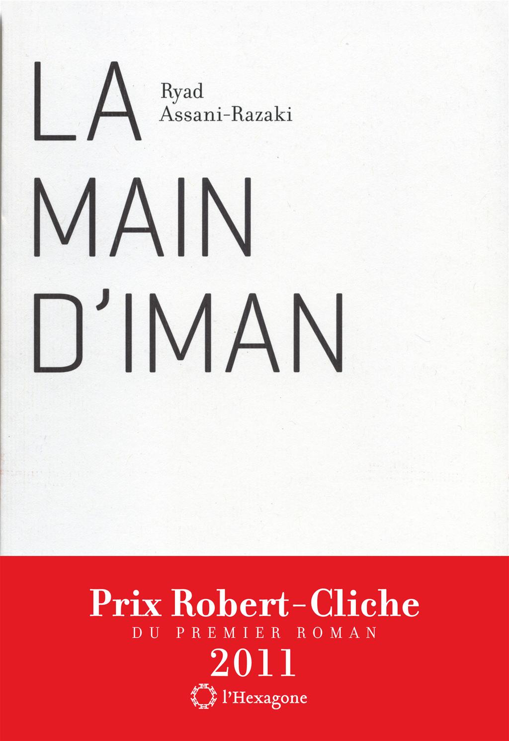 Couverture du livre de La main d'Iman - papier format