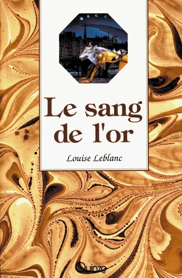 Couverture du livre de Le sang de l'or - papier format