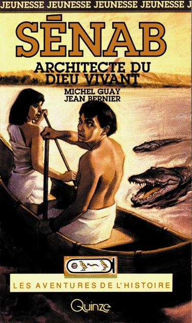 Couverture du livre de Sénab, architecte du dieu vivant - papier format