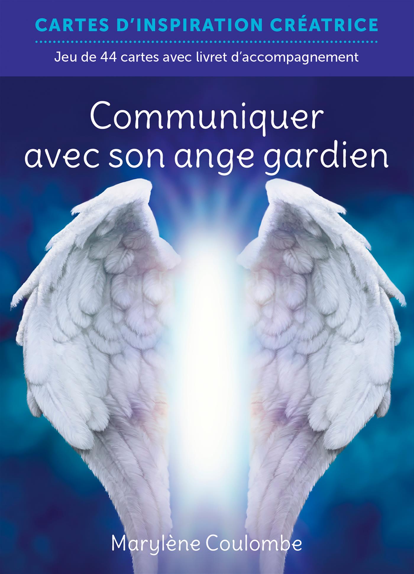 Couverture du livre de Communiquer avec son ange gardien (Boîtier) - papier format