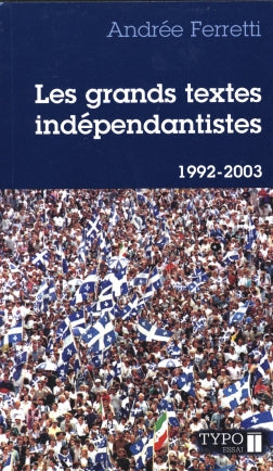 Couverture du livre de 1992-2003 : écrits, discours et manifestes québécois. - papier format