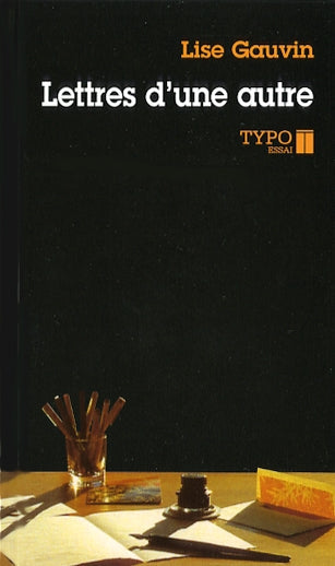 Couverture du livre de Lettres d'une autre : essai-fiction - papier format