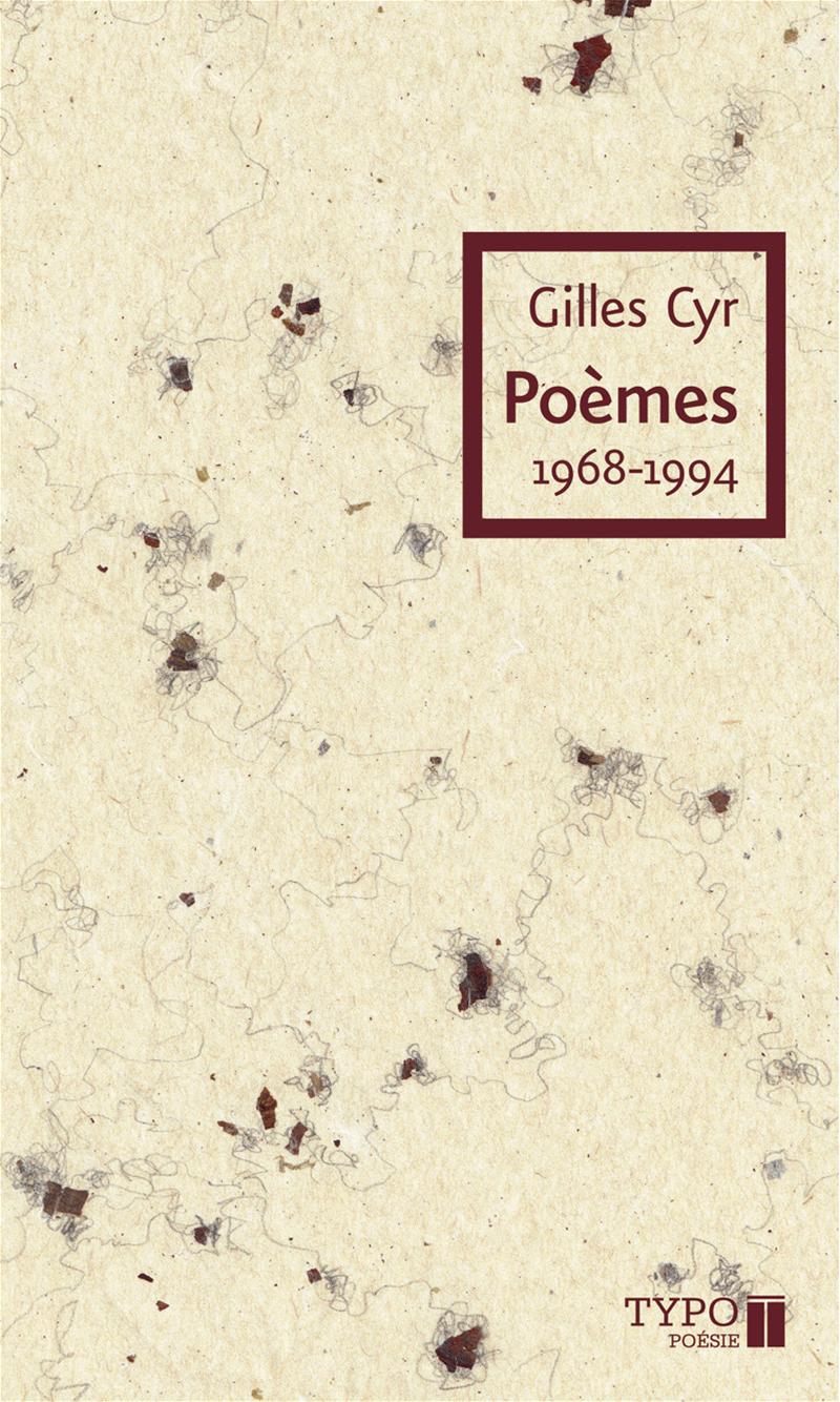 Couverture du livre de Poèmes, 1968-1994 - papier format