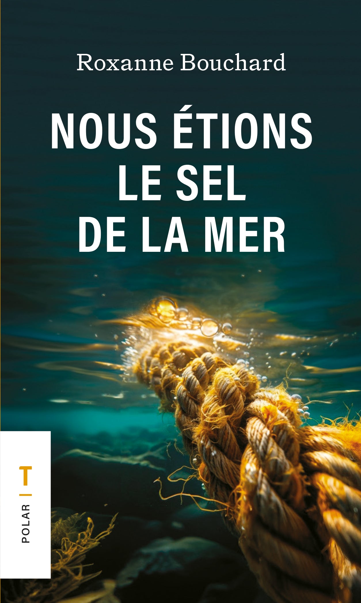 Couverture du livre de Nous étions le sel de la mer - Format poche - papier format