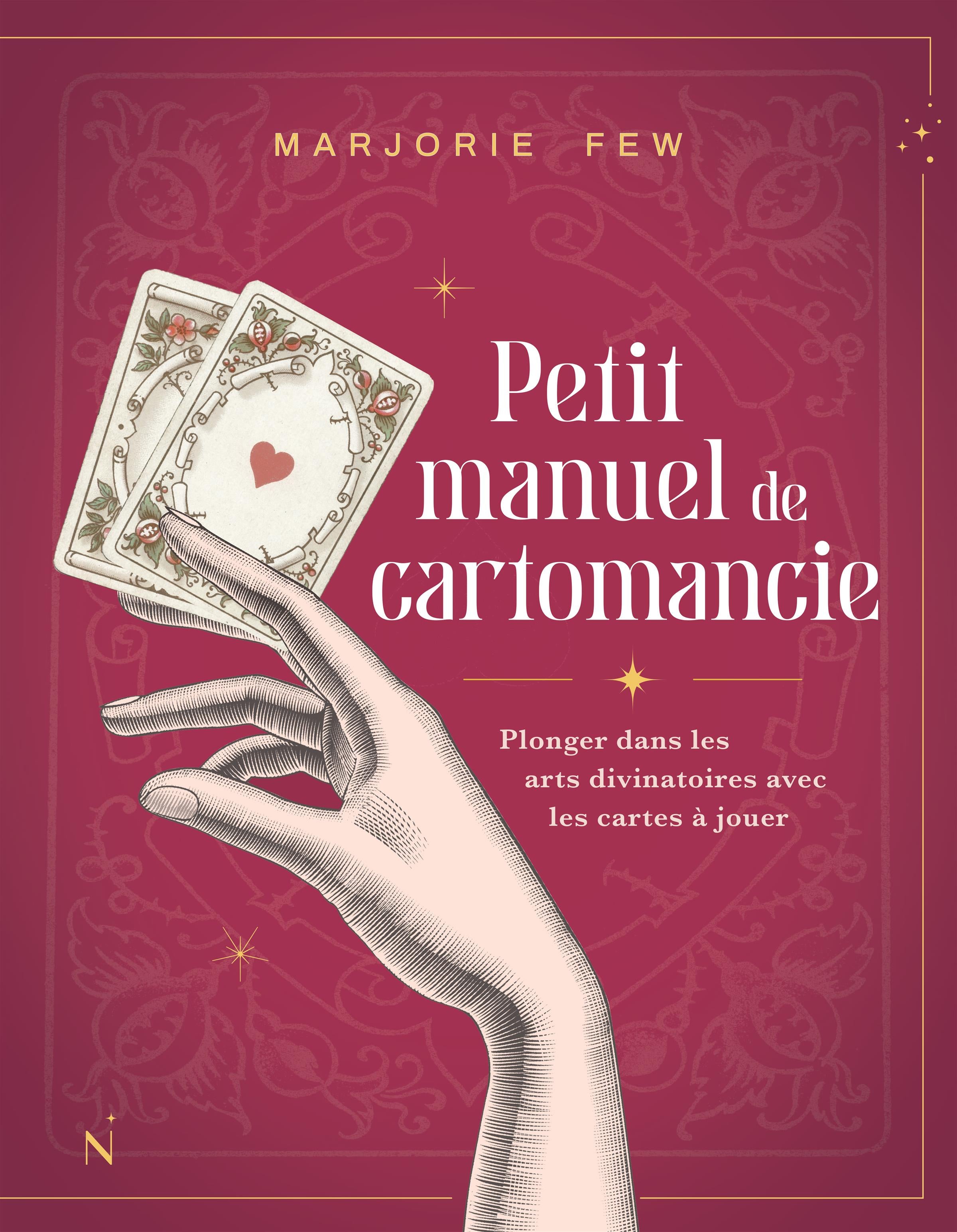 Couverture du livre de PETIT MANUEL DE CARTOMANCIE - papier format