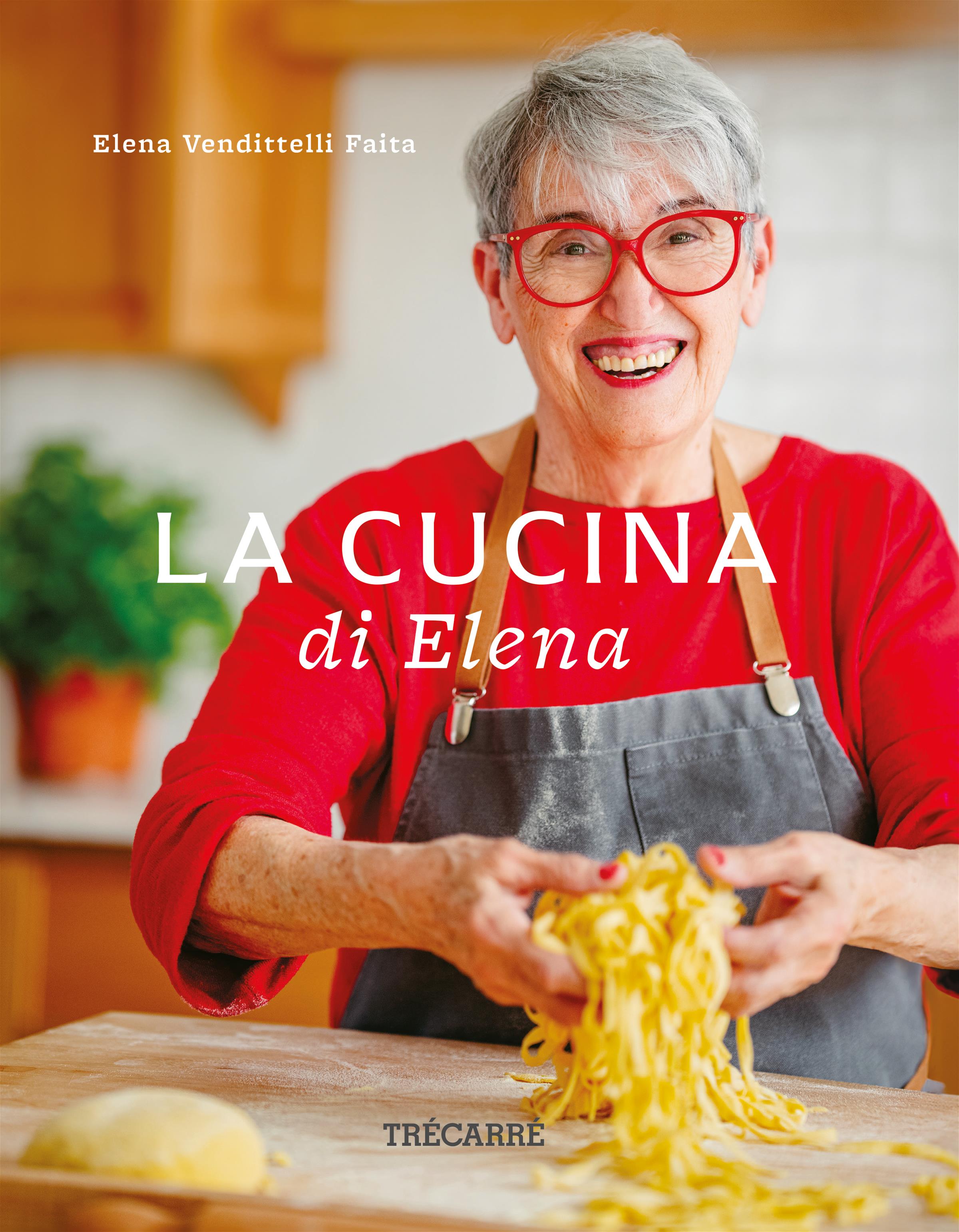 Couverture du livre de La cucina di Elena - papier format