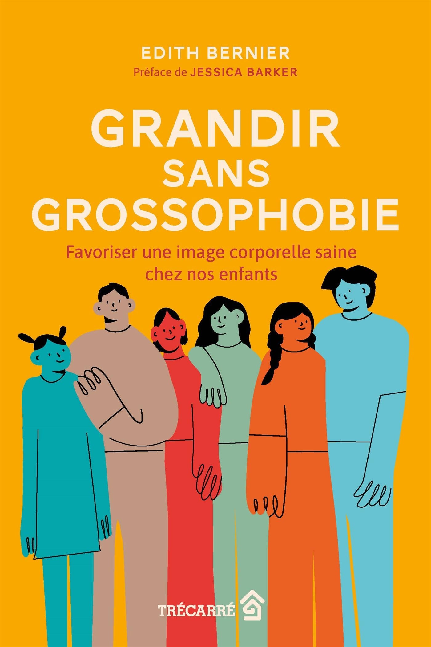 Couverture du livre de Grandir sans grossophobie - papier format