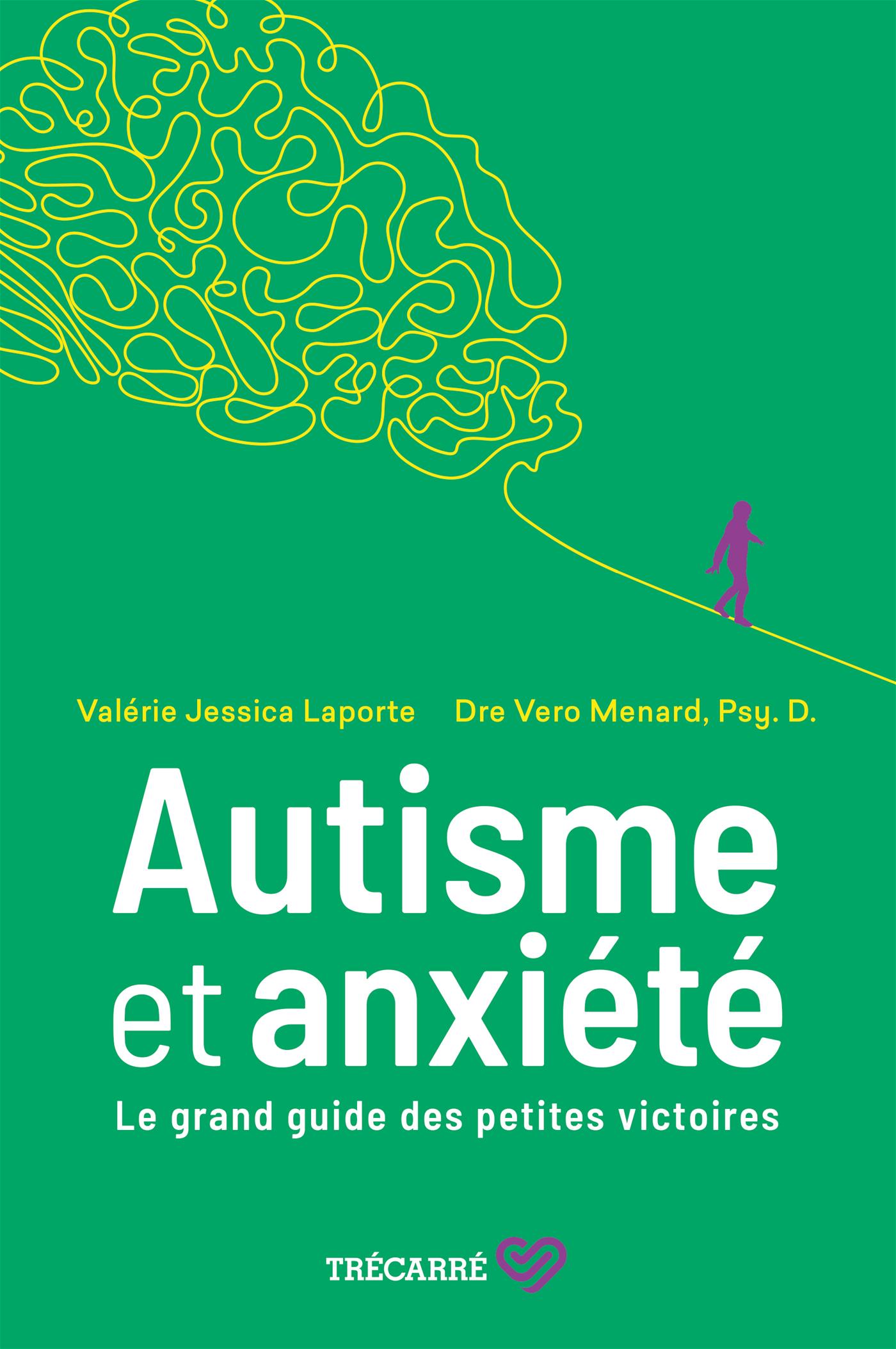 Couverture du livre de Autisme et anxiété - papier format