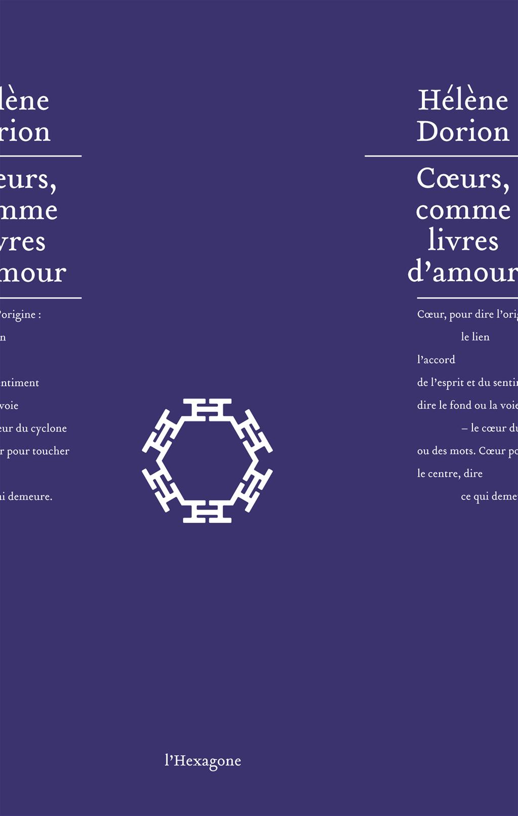 Couverture du livre de Cœurs, comme livres d'amour - papier format