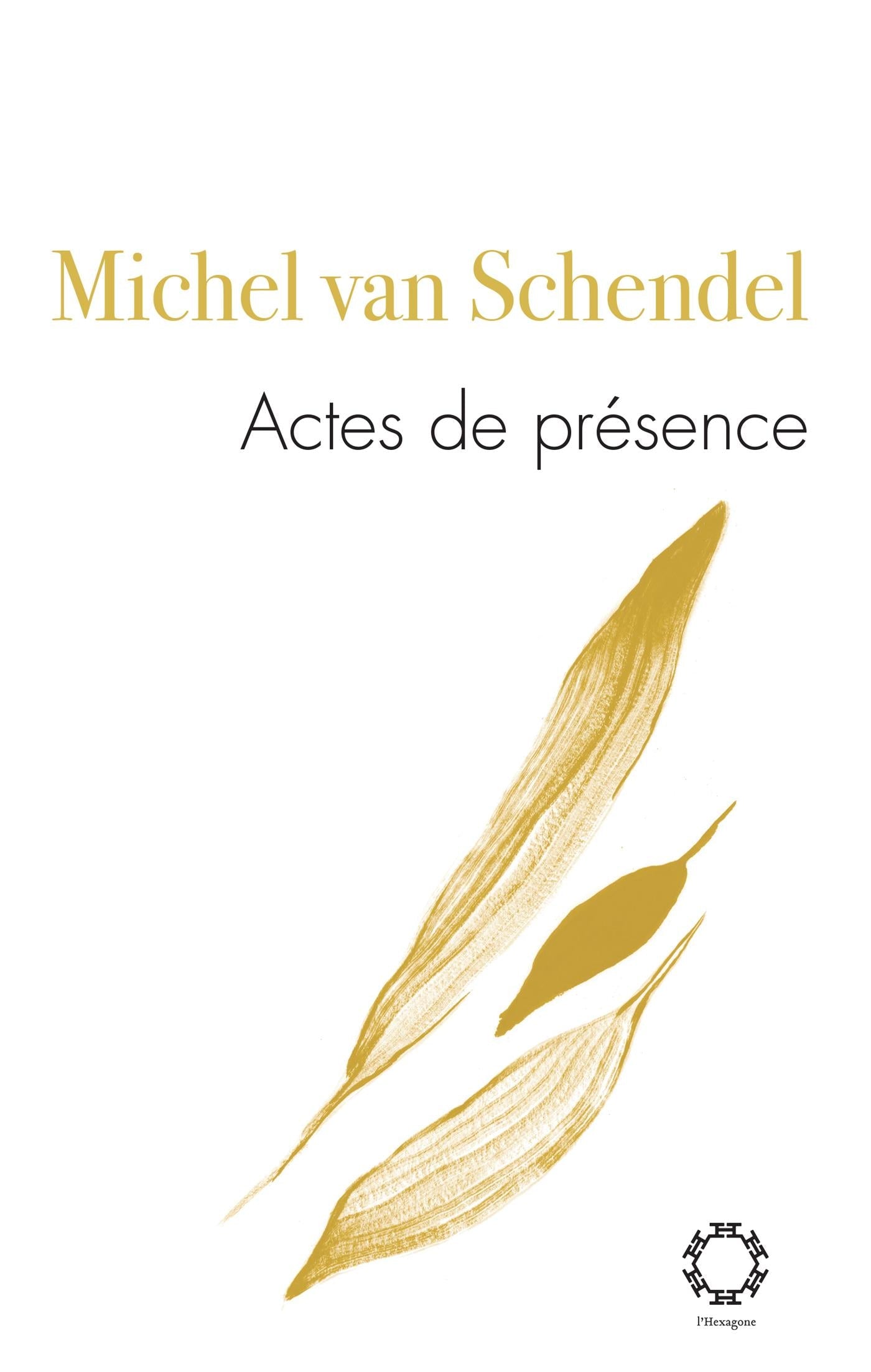 Couverture du livre de Actes de présence (1945-2005) : poèmes inédits ou introuvables - papier format