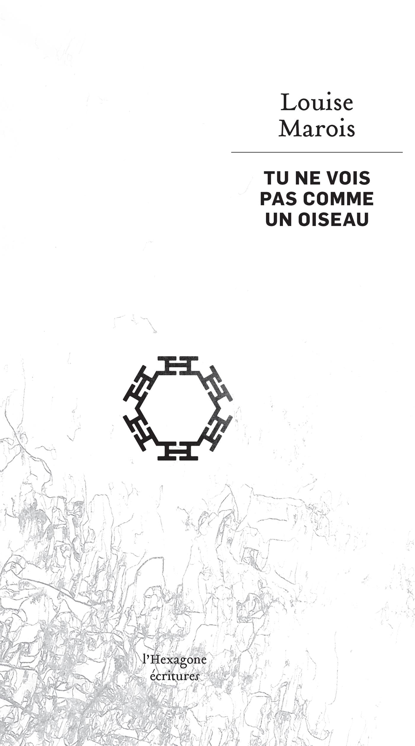 Couverture du livre de Tu ne vois pas comme un oiseau - papier format