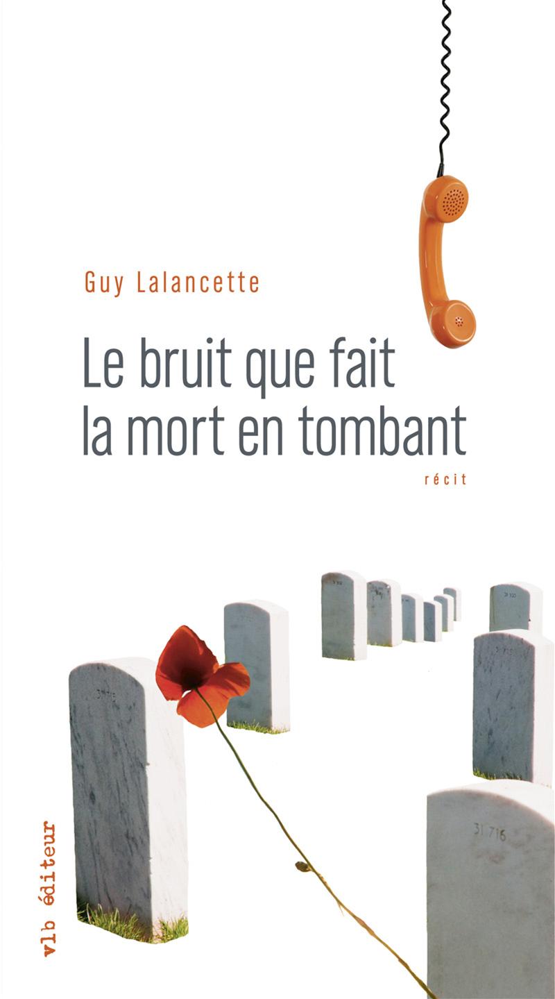 Couverture du livre de Le bruit que fait la mort en tombant - papier format