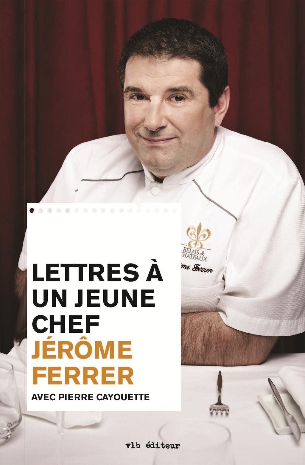 Couverture du livre de Lettres à un jeune chef - papier format