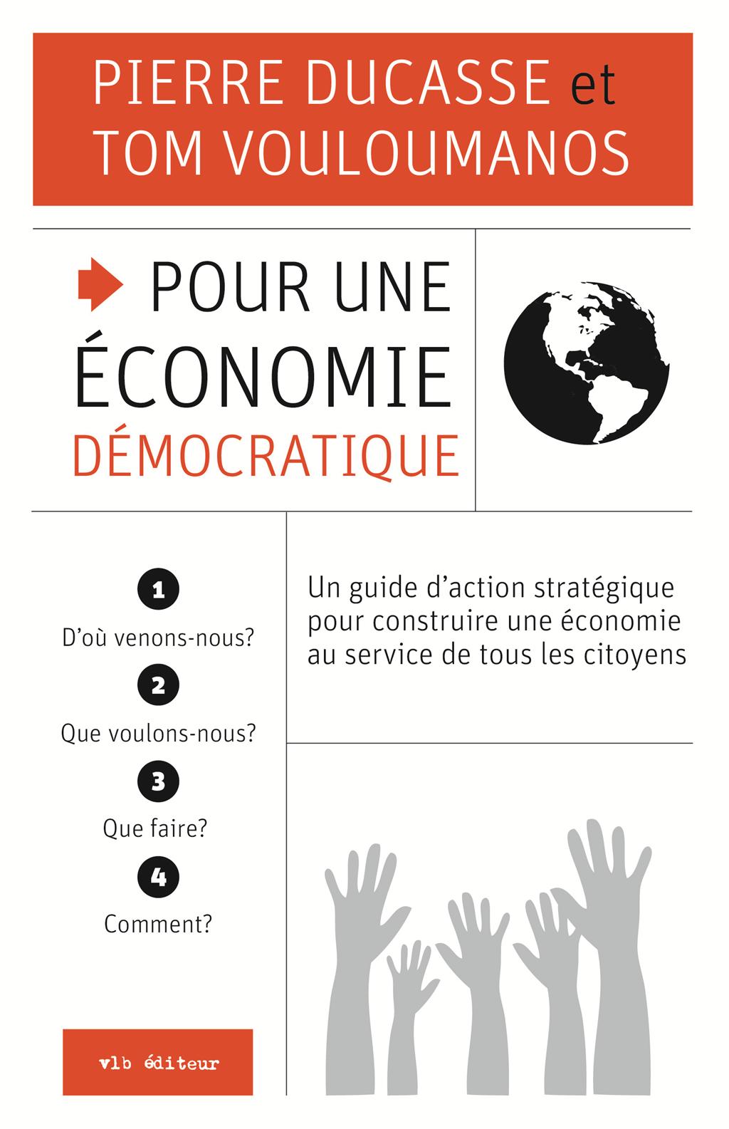 Couverture du livre de Pour une économie démocratique - papier format